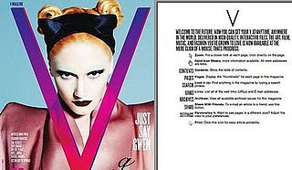Fab Site: V Magazine Goes Digital 